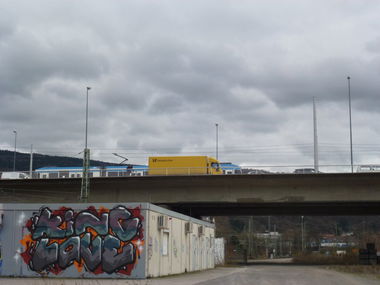 Graffiti Bombing in Heidelberg - Photo by Wurstfinger - könig, liebe, und