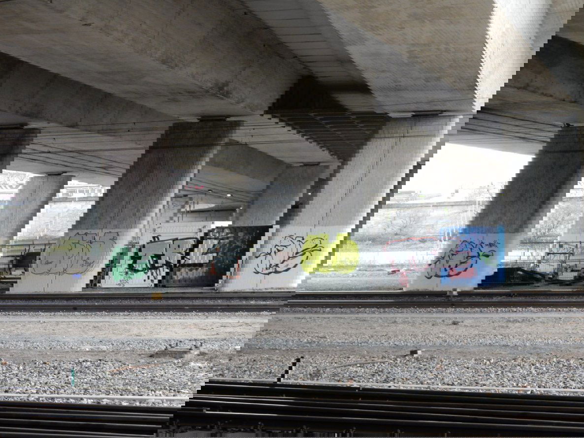 Graffiti Bombing - Photo by Wurstfinger - fette, jungs