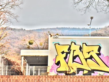 Graffiti Bombing - Photo by Wurstfinger