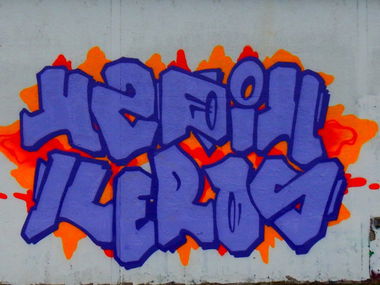 Graffiti Wall - Photo by Wurstfinger - Heidelberg