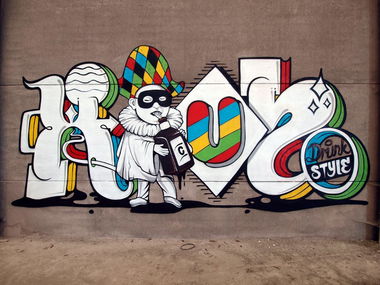 Graffiti Wall - Photo by XKUZ - XKUZ (2012)