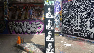 Graffiti Wall - Photo by XLVII - XLVII, leakestreet, londongraff (2016)