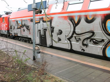 Graffiti Train - Photo by XYZ - Rambo, ORG (2011)