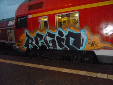 Graffiti Train - Photo by XYZ - REGIO, GTS (2013)