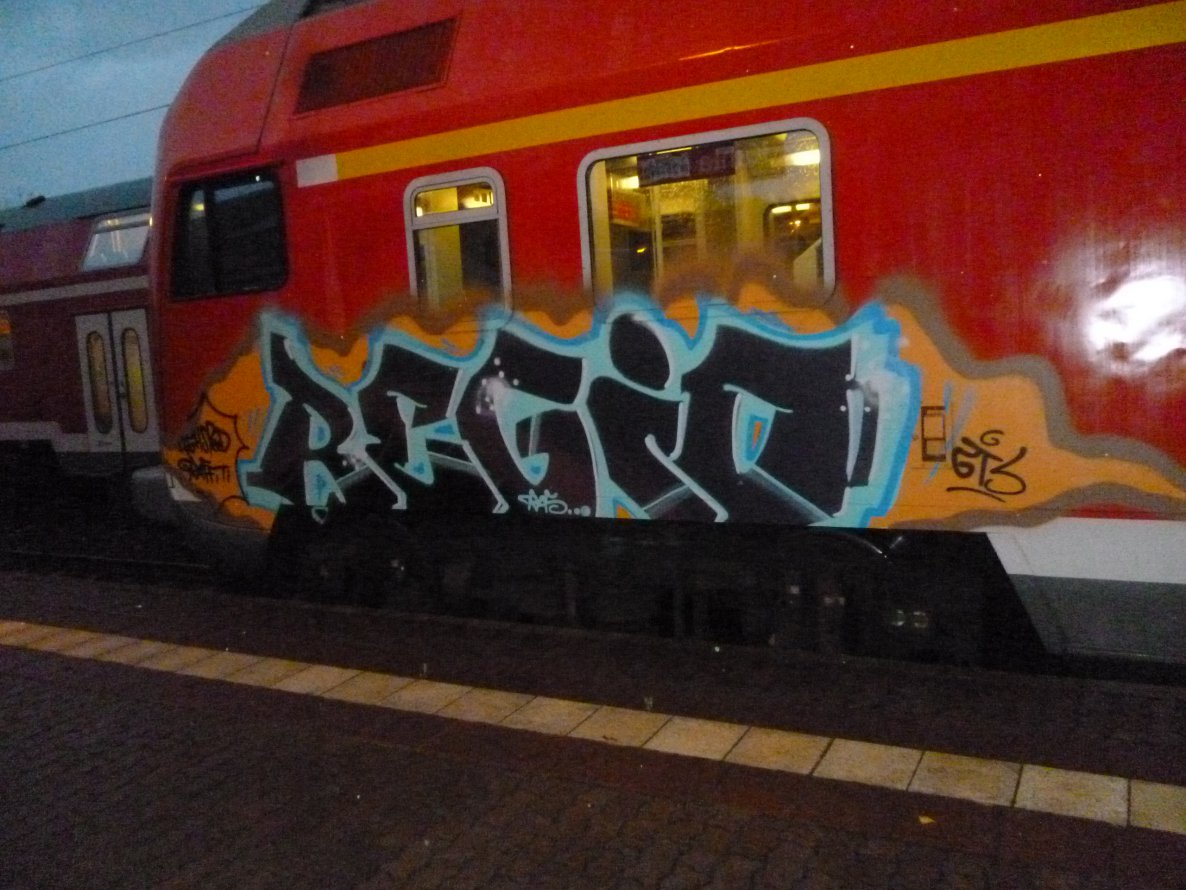 Graffiti Train - Photo by XYZ - REGIO, GTS (2013)