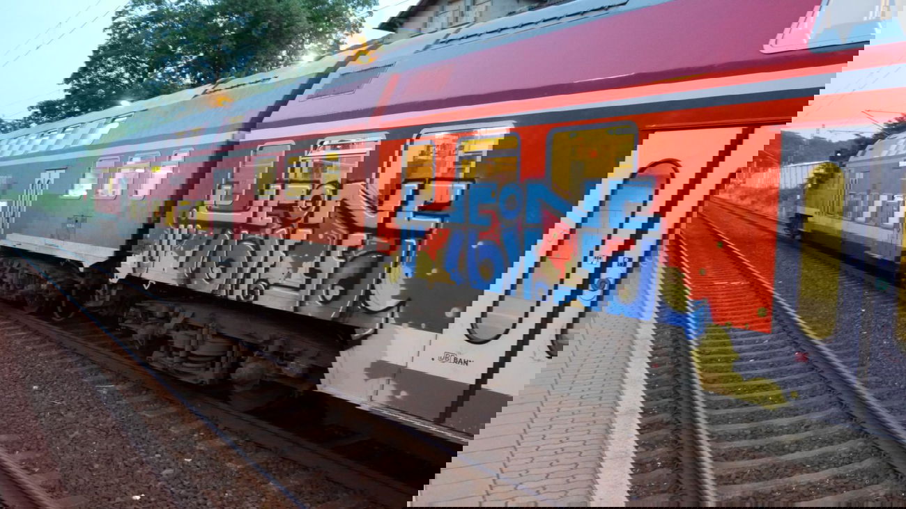 Graffiti Train - Photo by XYZ - heins (2014)