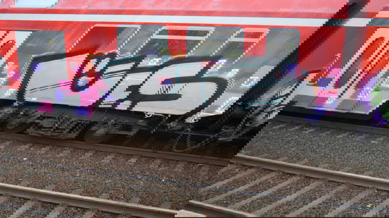 Graffiti Train - Photo by XYZ - ÜF´S (2014)