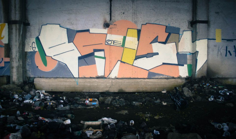 Graffiti Wall - Photo by XYZBRZK