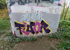 Graffiti Wall in Bochum - Photo by XtraSerious - Fluor, Bochum, Simplestyle (2023)