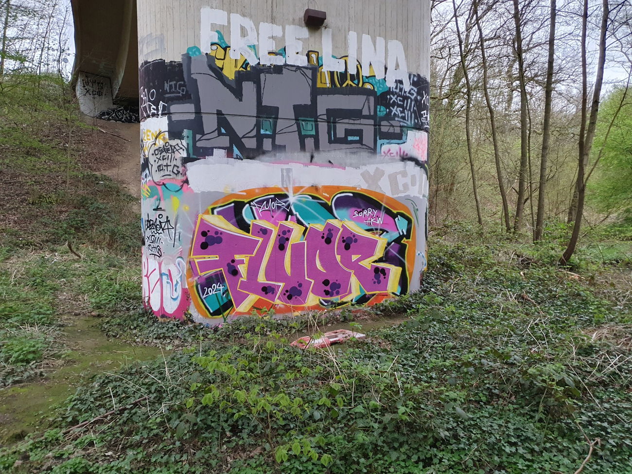 Graffiti Wall in Bochum - Photo by XtraSerious (2024)