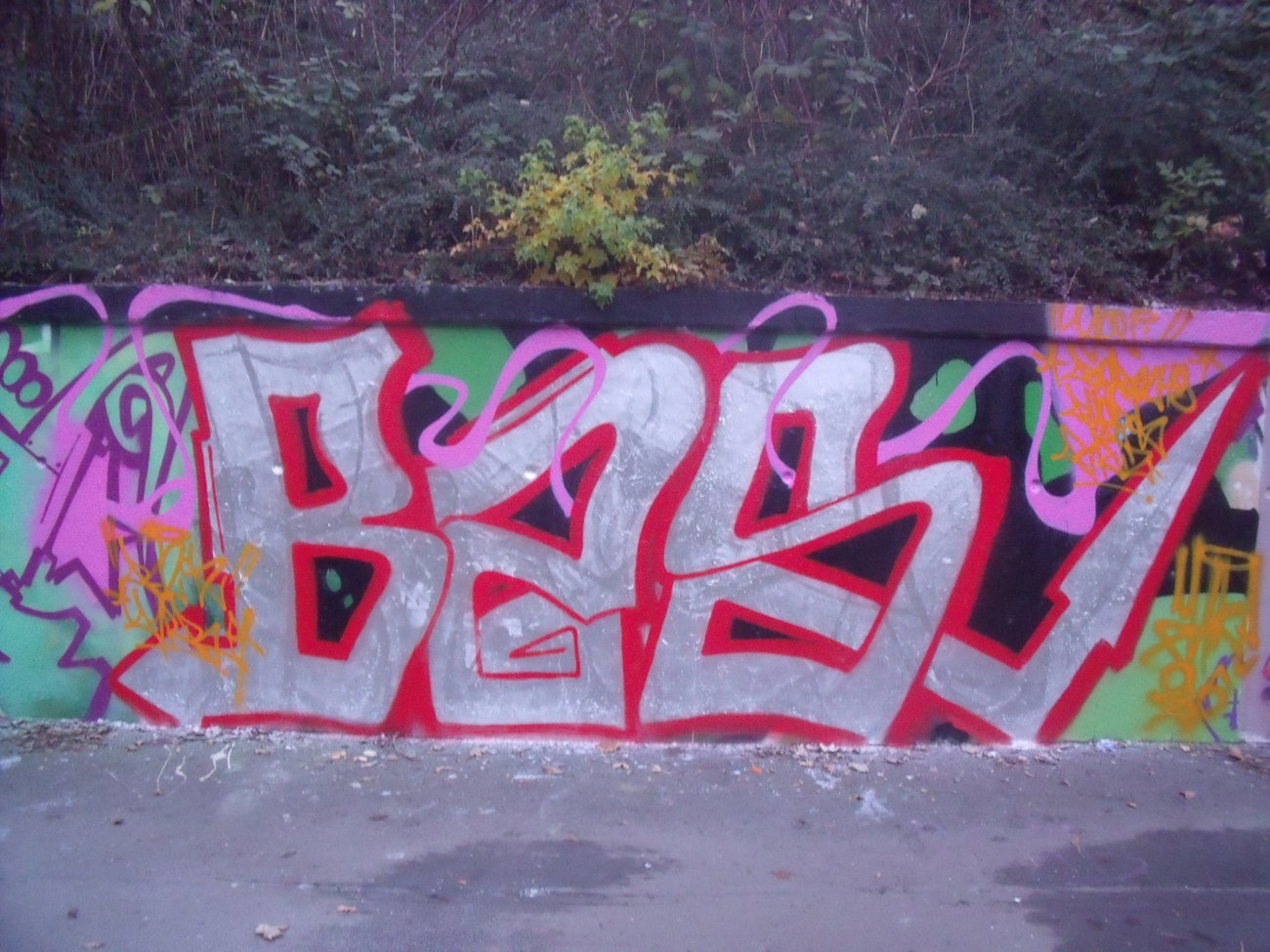 Graffiti Wall - Photo by YAKE96 - B2S, YAKE, 96 (2014)