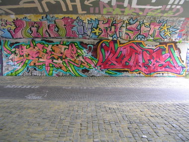 Graffiti Wall - Photo by YAKE96 - DAZE, 95, DAZE95 (2015)
