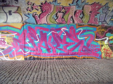Graffiti Wall - Photo by YAKE96 - YAKE, 96, YAKE96 (2015)