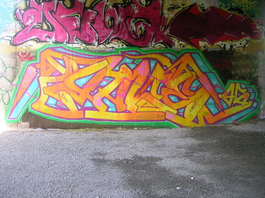 Graffiti Wall - Photo by YAKE96 - YAKE, 96, YAKE96 (2015)