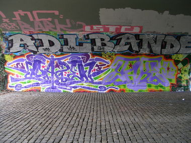 Graffiti Wall - Photo by YAKE96 - DAZE, 95, DAZE95 (2014)
