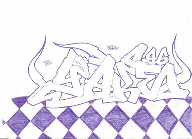 Graffiti Sketch - Photo by YAKE96 - YAKE, 96, YAKE96 (2015)