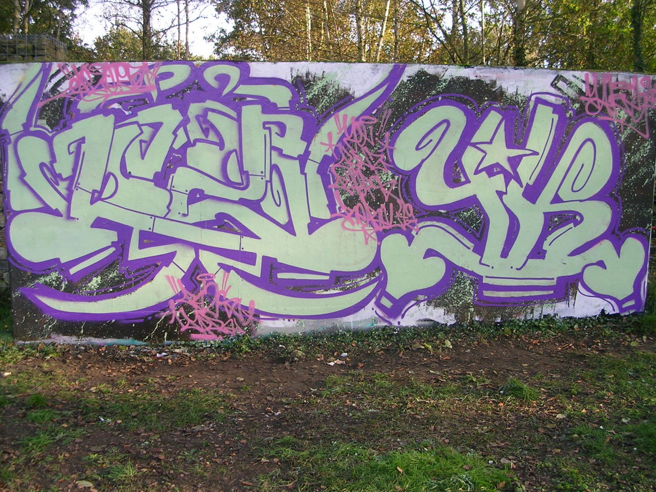 Graffiti Wall - Photo by YAKE96 - DAZE, 95, DAZE95 (2014)