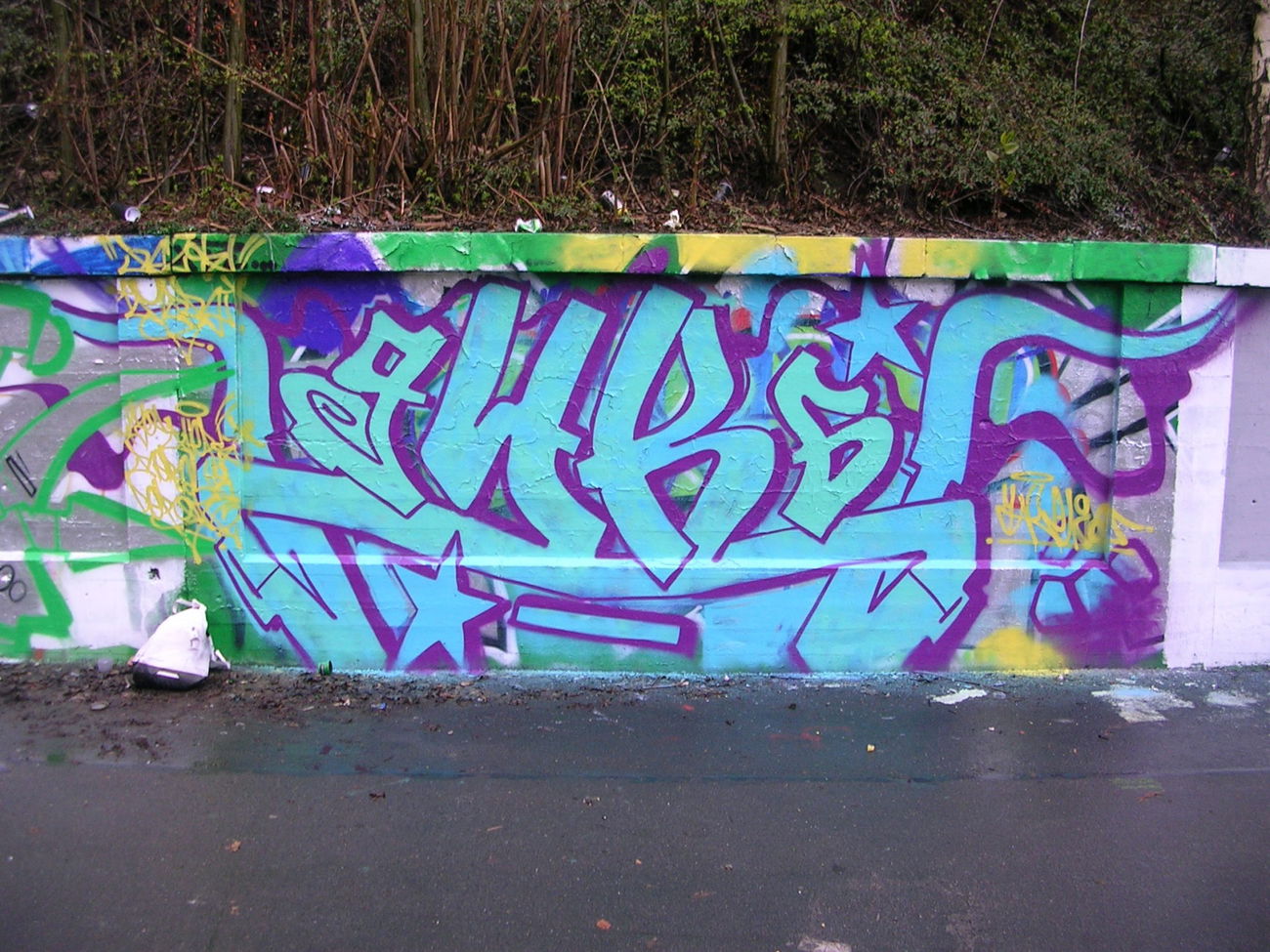 Graffiti Wall - Photo by YAKE96 - YAKE, 96, YAKE96 (2015)