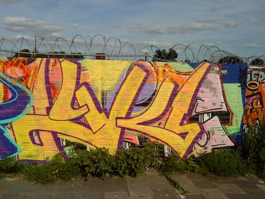 Graffiti Wall - Photo by YAKE96 - YAKE, 96, YAKE96 (2015)