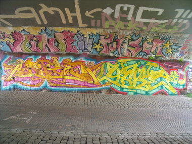 Graffiti Wall - Photo by YAKE96 - DAZE, 95, DAZE95 (2015)