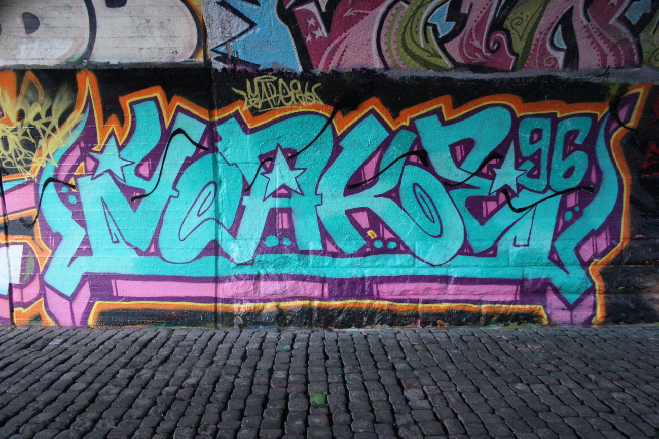 Graffiti Wall - Photo by YAKE96 - YAKE96 (2014)