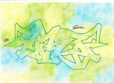 Graffiti Sketch - Photo by YAKE96 - YAKE, 96, YAKE96 (2015)