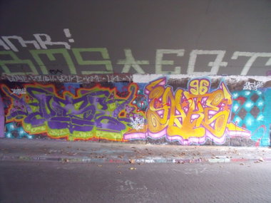 Graffiti Wall - Photo by YAKE96 - DAZE, 95, DAZE95 (2014)