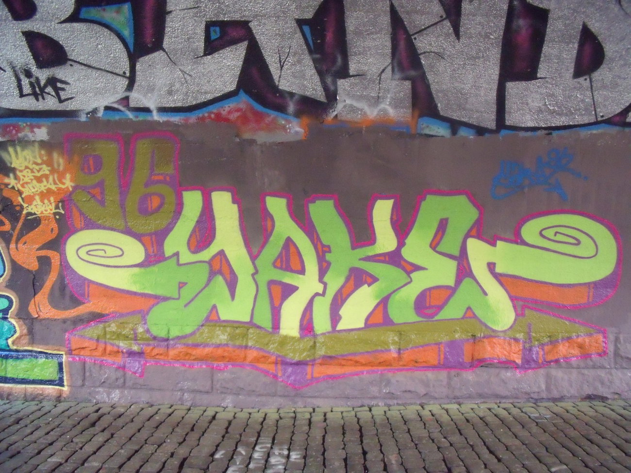 Graffiti Wall - Photo by YAKE96 - YAKE, 96, YAKE96 (2014)