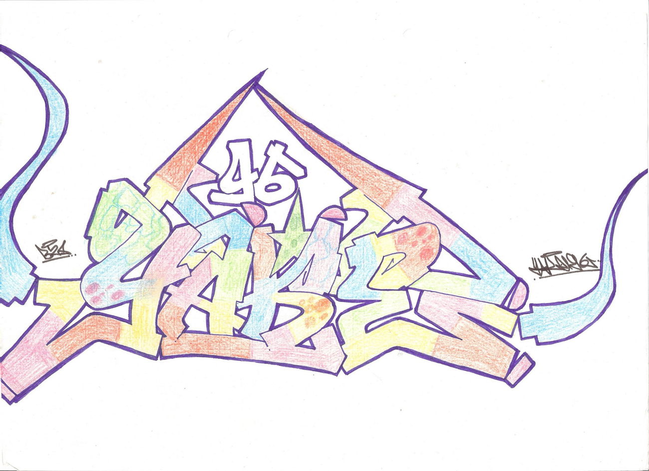 Graffiti Sketch - Photo by YAKE96 - YAKE, 96, YAKE96 (2015)