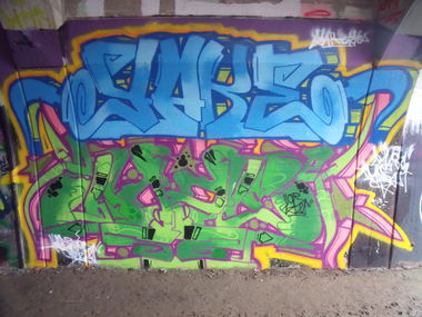 Graffiti Wall - Photo by YAKE96 - YAKE, 96, YAKE96 (2015)