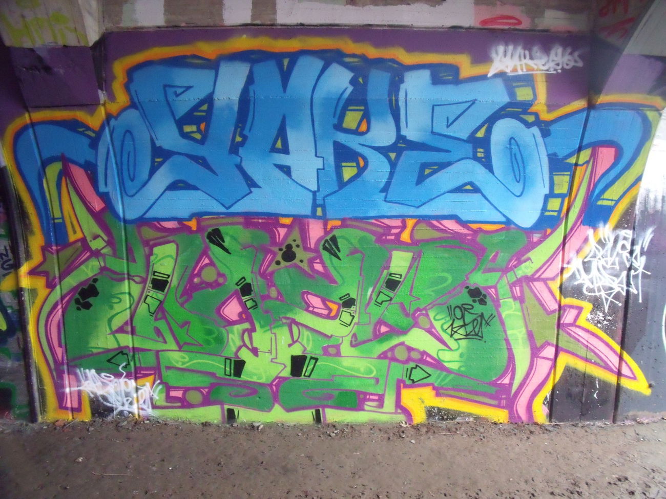 Graffiti Wall - Photo by YAKE96 - YAKE, 96, YAKE96 (2015)