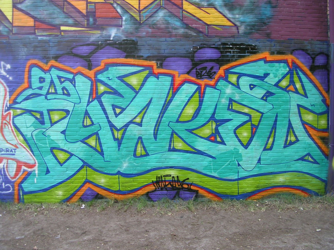 Graffiti Wall - Photo by YAKE96 - YAKE, 96, YAKE96 (2015)