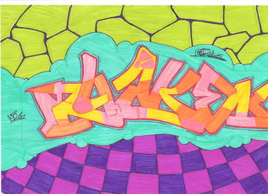 Graffiti Sketch - Photo by YAKE96 - YAKE, 96, YAKE96 (2015)