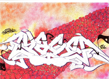 Graffiti Sketch - Photo by YAKE96 - YAKE, 96, YAKE96 (2015)