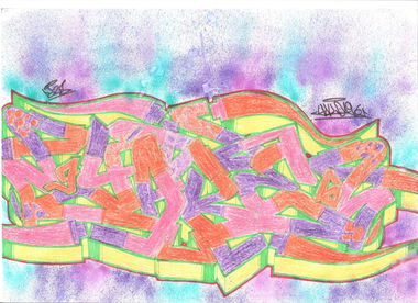 Graffiti Sketch - Photo by YAKE96 - YAKE, 96, YAKE96 (2015)
