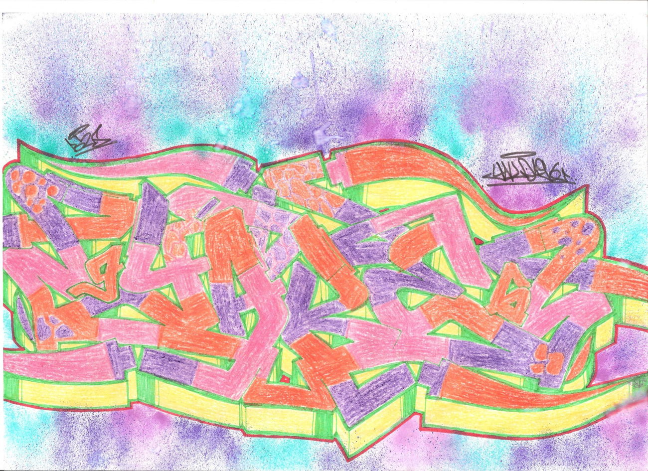 Graffiti Sketch - Photo by YAKE96 - YAKE, 96, YAKE96 (2015)