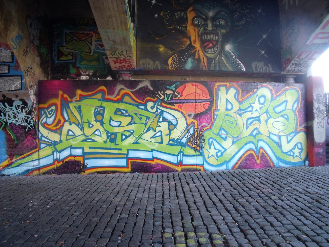 Graffiti Wall - Photo by YAKE96 - DAZE, 95, DAZE95 (2014)