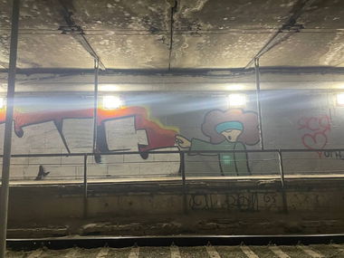 Graffiti Wall in Krasnodar - Photo by YBCREW (2024)