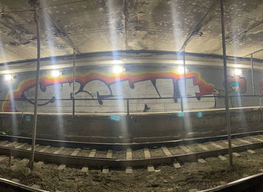 Graffiti Wall in Krasnodar - Photo by YBCREW (2024)