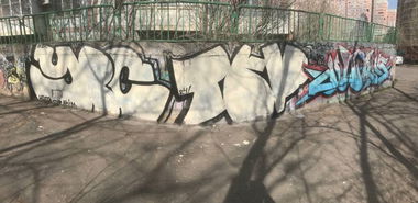 Graffiti Wall in Krasnodar - Photo by YBCREW (2024)