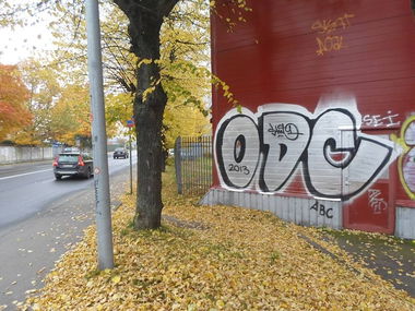 Graffiti Bombing - Photo by YOsup - odc (2014)