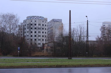 Graffiti Bombing - Photo by YOsup - AVOID, LATVIA, MEZHIK (2013)