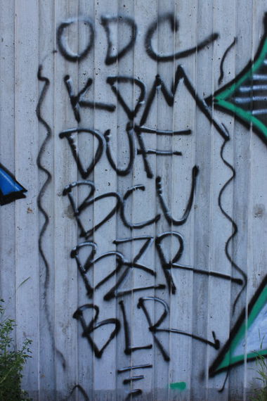 Graffiti Wall - Photo by YOsup - ODC, KDM, BCU (2014)
