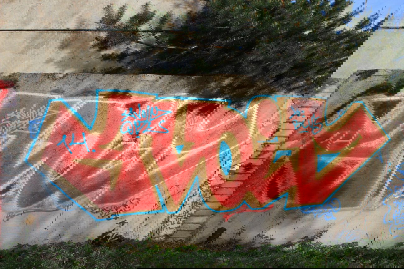 Graffiti Wall - Photo by YOsup - odcs, bcus (2014)