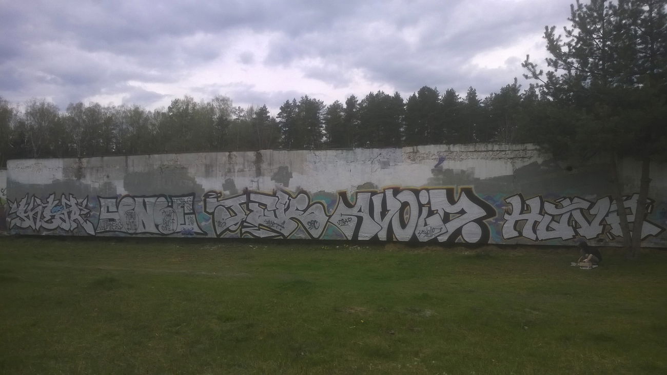 Graffiti Bombing in Latvija - Photo by YOsup (2015)