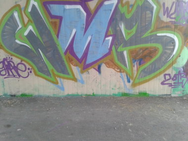 Graffiti Wall - Photo by YRRE - yrre, irre, wmr