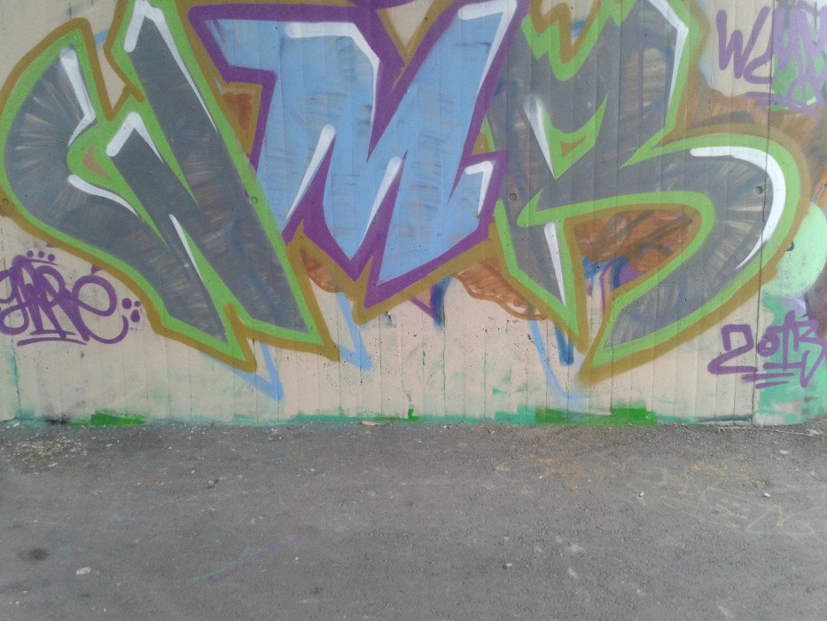 Graffiti Wall - Photo by YRRE - yrre, irre, wmr