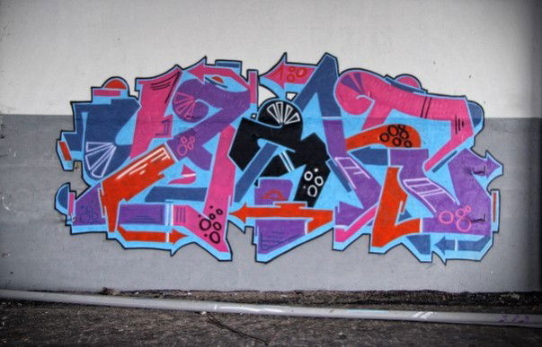 Graffiti Wall in Serpukhov - Photo by Yashe (2013)