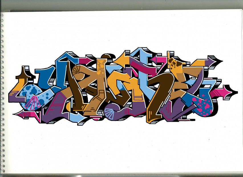 Graffiti Sketch - Photo by Yashe