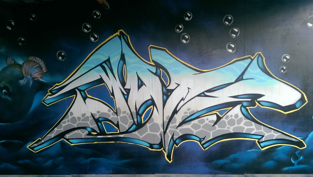 Graffiti Wall - Photo by Yate - yate (2015)